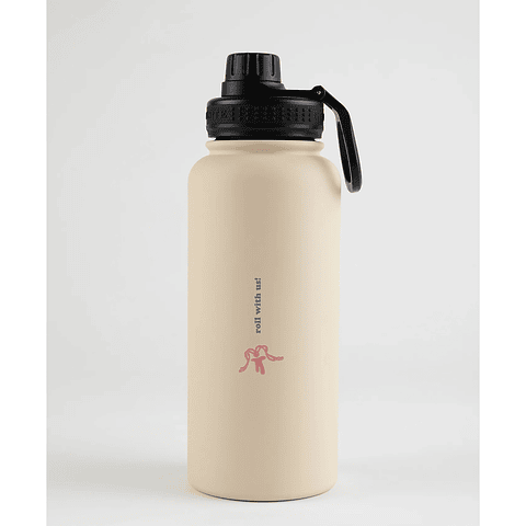 Botella Termo Kaya Unite Nomade 950 Ml Roll Bone