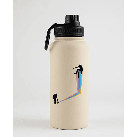 Botella Termo Kaya Unite Nomade 950 Ml Roll Bone