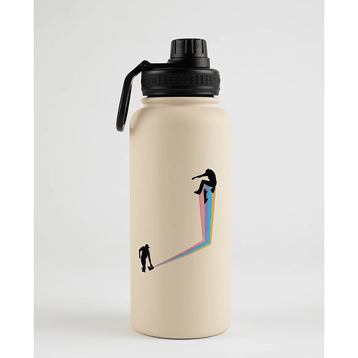 Botella Termo Kaya Unite Nomade 950 Ml Roll Bone