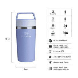  Termo Mug Cafe To Go Hydrangea | 354 ml