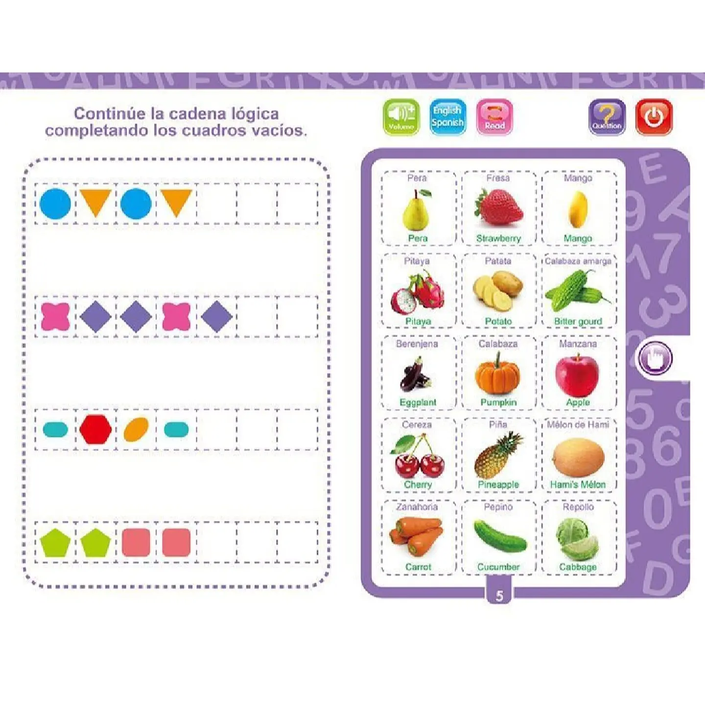 Libro Interactivo Ingles / Español 3