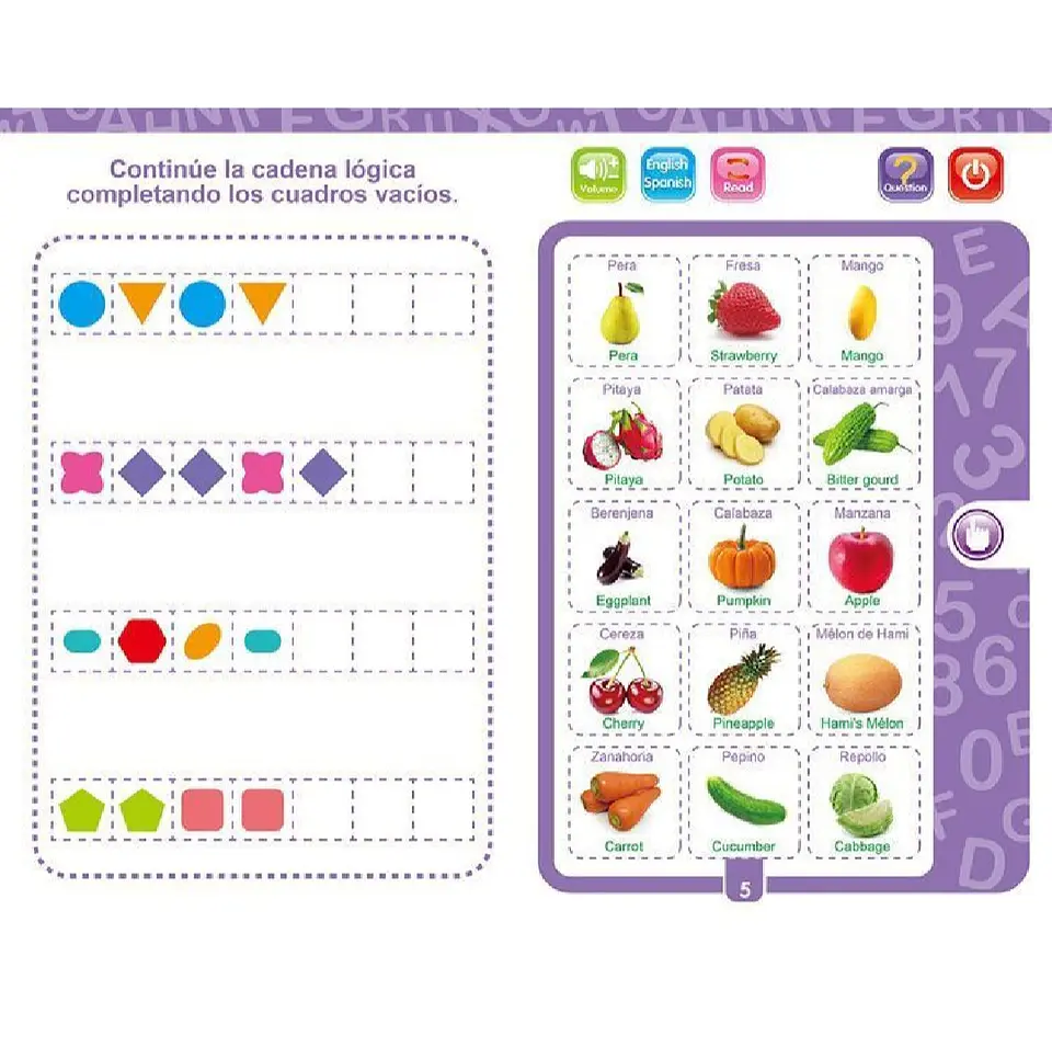 Libro Interactivo Ingles / Español 3