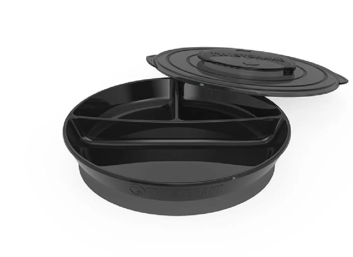 Plato Negro Divido Twistshake 1