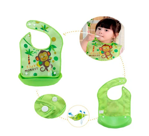 Babero con Recolector de Alimentos 