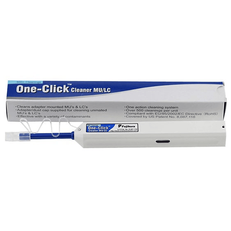 LIMPIADOR ONE CLICK FIBRA OPTICA MU/LC 1,25MM FUJIKURA / PACK 5 UNIDADES 1