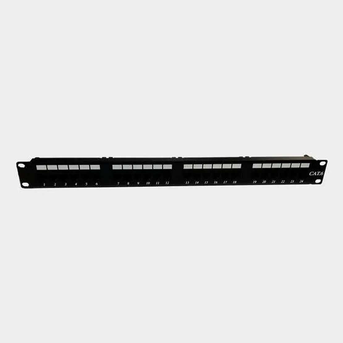 PATCH PANEL 24 PUERTOS CAT6 FTP 1