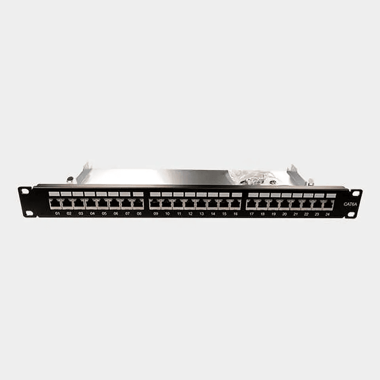 PATCH PANEL 24 PUERTOS  FTP CAT6A 1