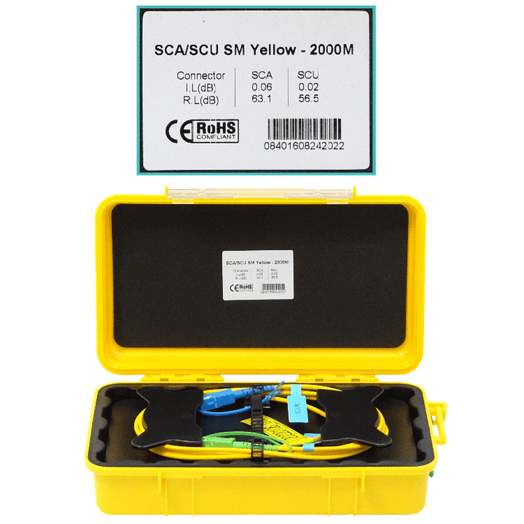 BOBINA DE LANZAMIENTO SC/APC-SC/UPC 2KM 9/125 MONOMODO 1