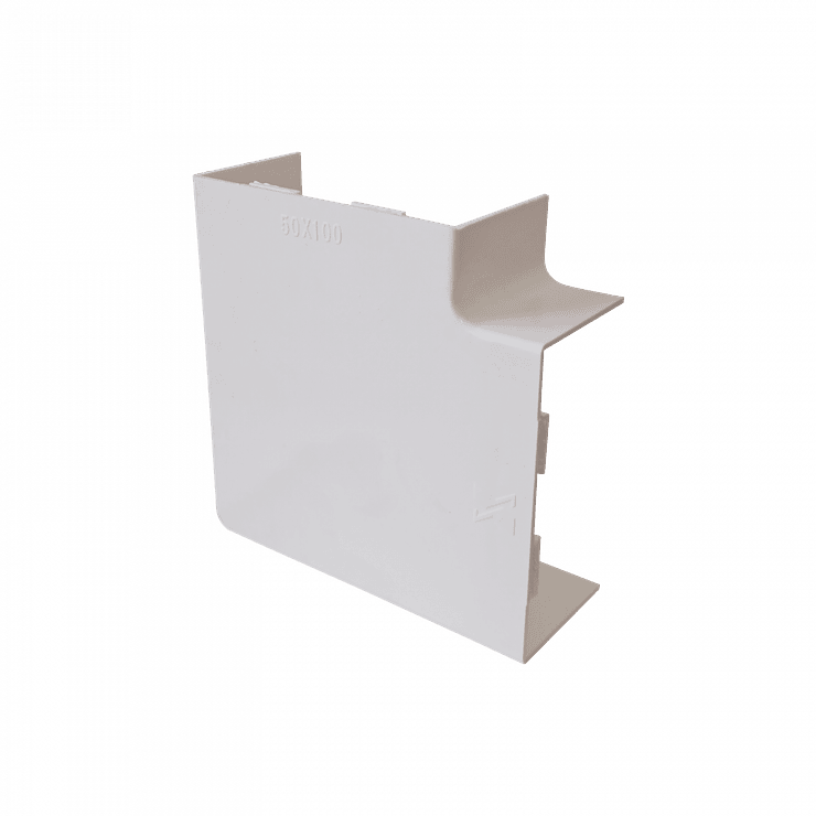 ANGULO PLANO 100X50MM BLANCO CCA-10050-AP 1