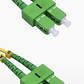 JUMPER SC/APC-SC/APC MONOMODO SM DUPLEX 1MT 9/125UM LSZH - Miniatura 2