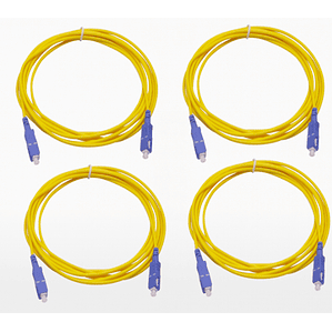 JUMPER SC-SC/UPC SM SIMPLEX 3MT 4 UNIDADES