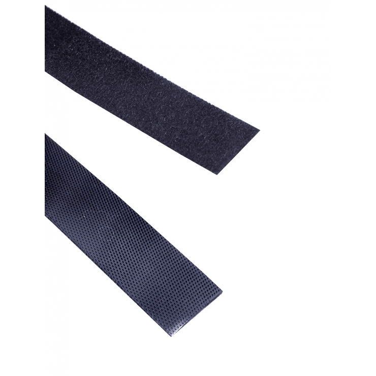 VELCRO DOBLE FAZ 20MTS NEGRO 2