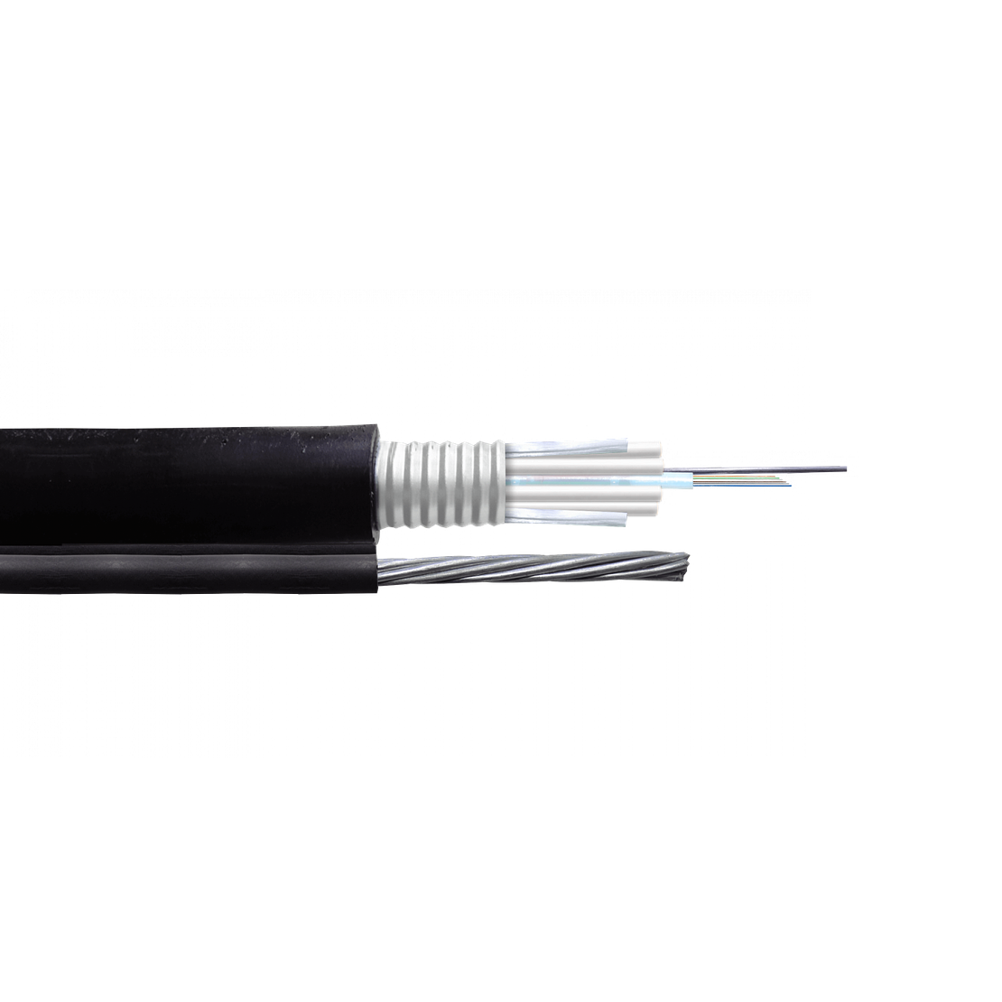 FIBRA OPTICA MONOMODO 6 FIBRAS 1 MINITUBO EXT- PORTANTE 7X1MM 1