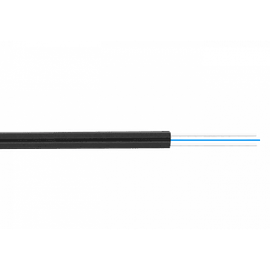 FIBRA OPTICA SM 1 FIBRA G652D 500MT DROP INT-2 PORTANTE FRP LSZH 3X2MM