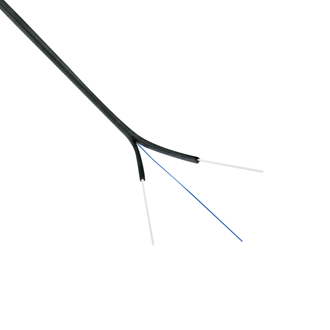 FIBRA OPTICA SM 1 FIBRA G652D 500MT DROP INT-2 PORTANTE FRP LSZH 3X2MM 2