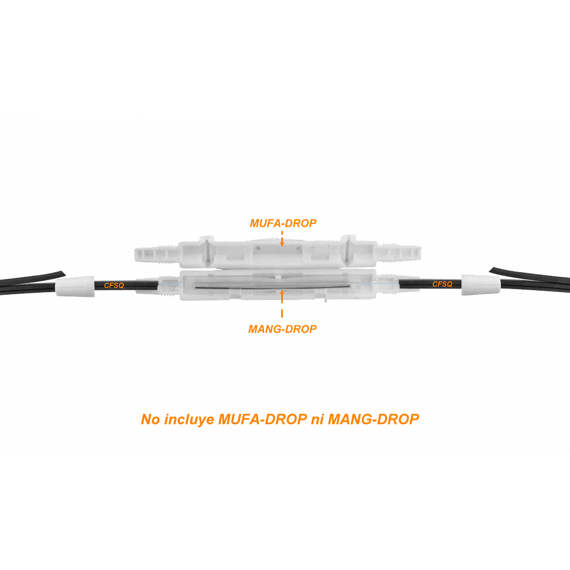 FIBRA OPTICA SM 1 FIBRA 2 FRP PORTANTE 1MM LZSH G657A DROP 4