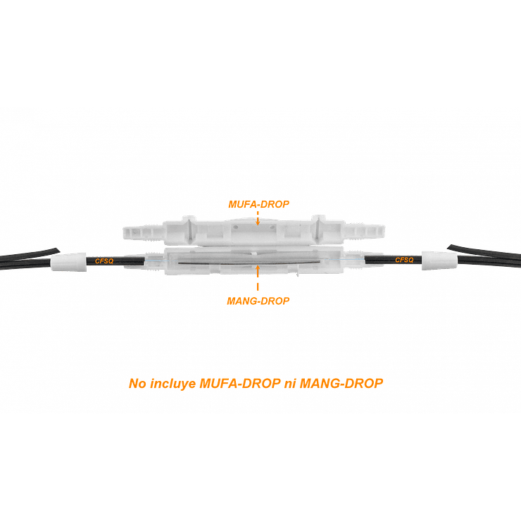 FIBRA OPTICA SM 1 FIBRA 2 FRP PORTANTE 1MM LZSH G657A DROP 4