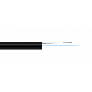 FIBRA OPTICA DROP FTTH SM LSZH 1KM/ 1 PORTANTE-1 FIBRA