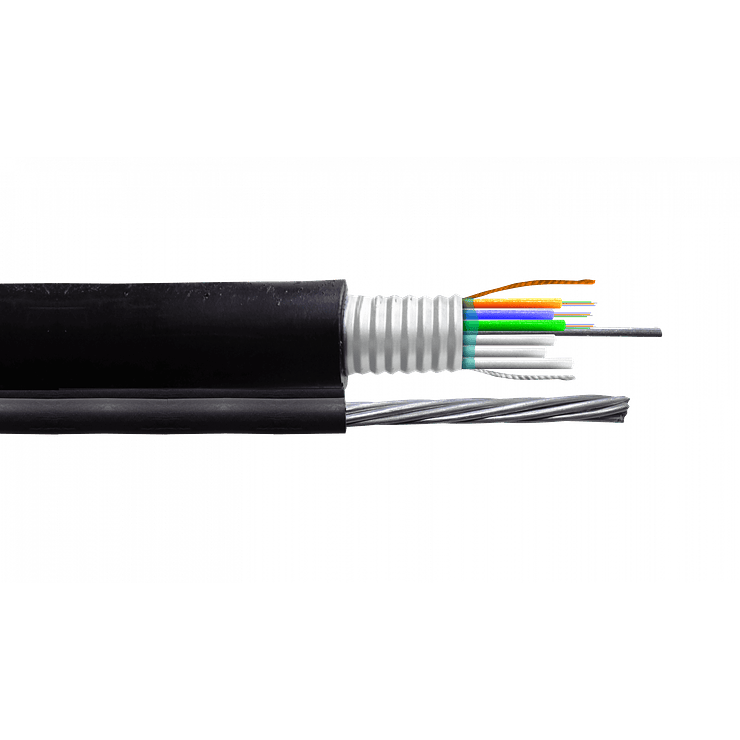 FIBRA OPTICA SM 12 FIBRAS G652D 3 MINITUBO EXT- PORTABTE 7X1MM  1