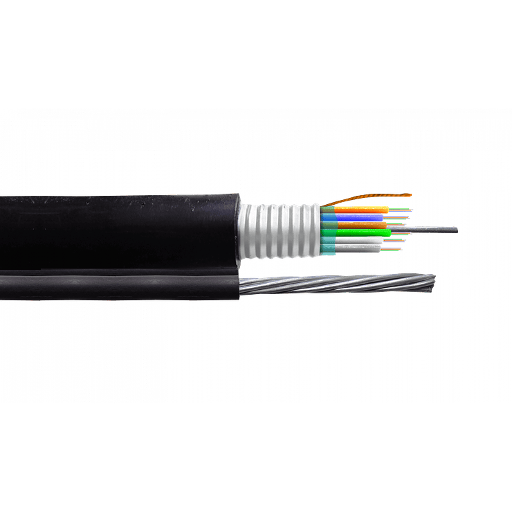 FIBRA OPTICA SM 24 FIBRAS G652D 4 MINITUBO EXT- PORTABTE 7X1MM  1