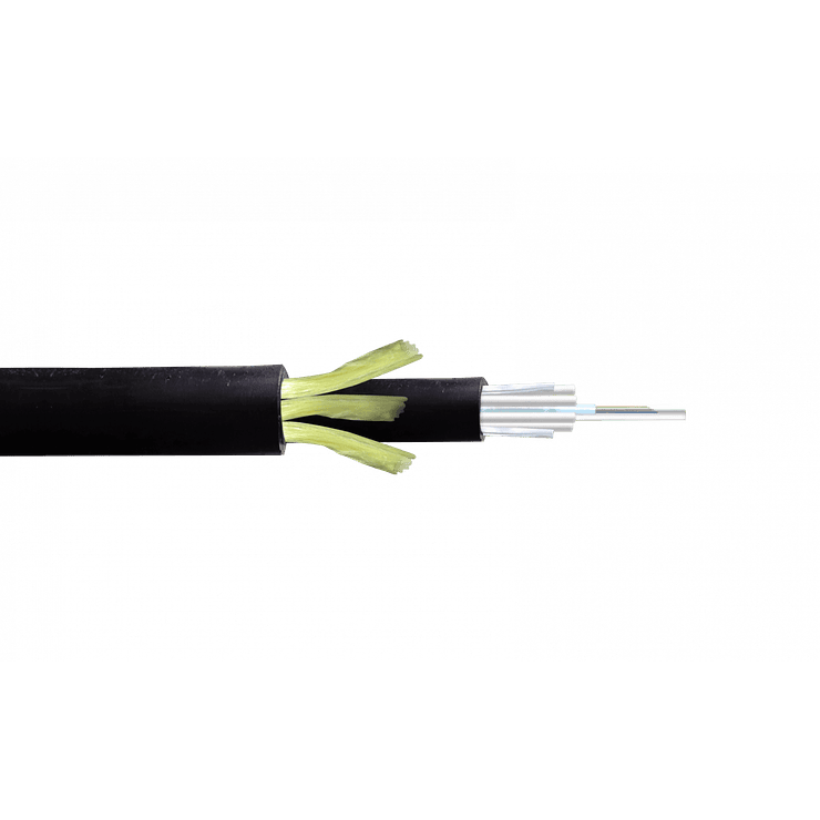 FIBRA OPTICA SM 12 FIBRAS G652D DOBLE CHT EXT- PE ADSS 13MM  1