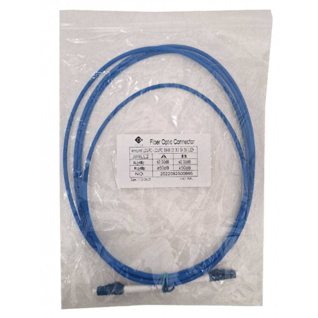 JUMPER LC-LC MONOMODO SIMPLEX 2MT BLINDADO 3