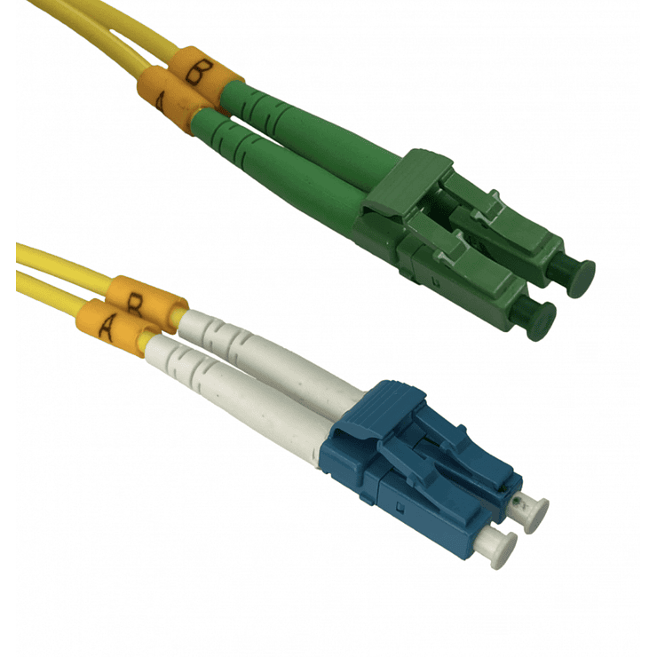 JUMPER LC-UPC/LC-APC MONOMODO SIMPLEX 1MT DUPLEX 2