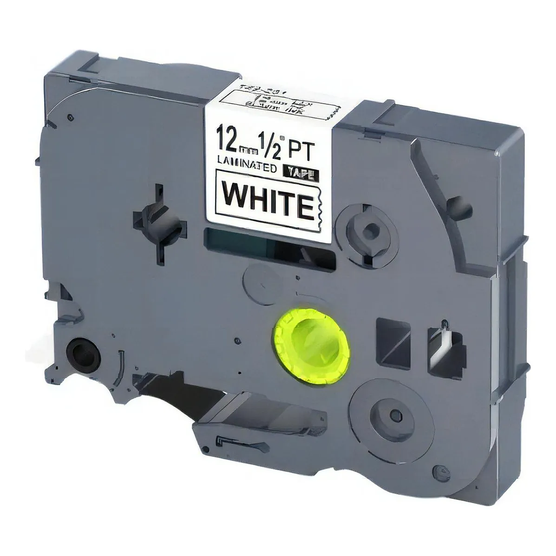 CINTA BROTHER ALTERNATIVA TZE-231 12MM X 8M NEGRO SOBRE BLANCO 1