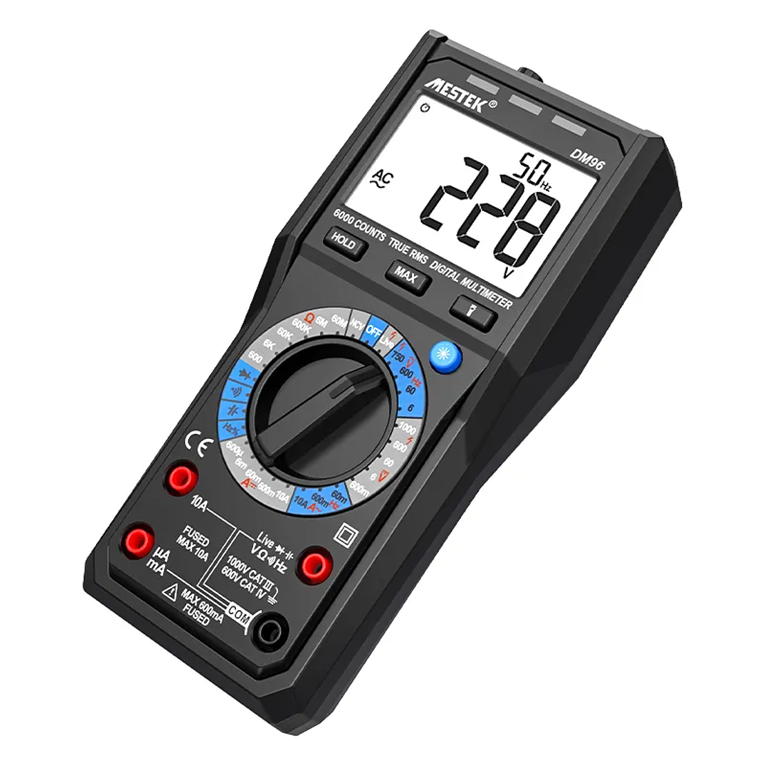 MULTIMETRO DIGITAL PROFESIONAL DM96  2