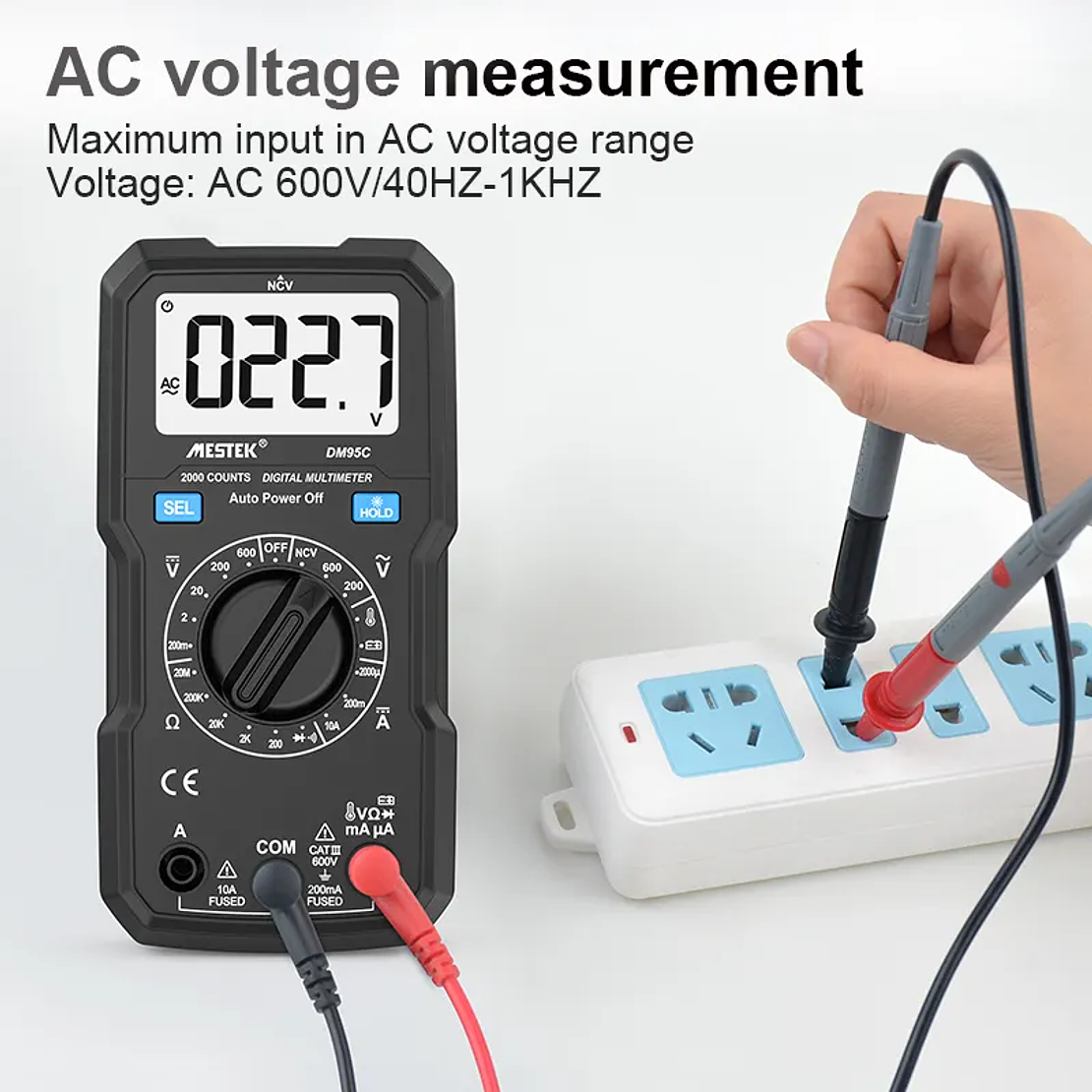 TESTER DIGITAL DM95C 2