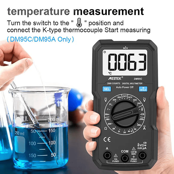 TESTER DIGITAL DM95C 4
