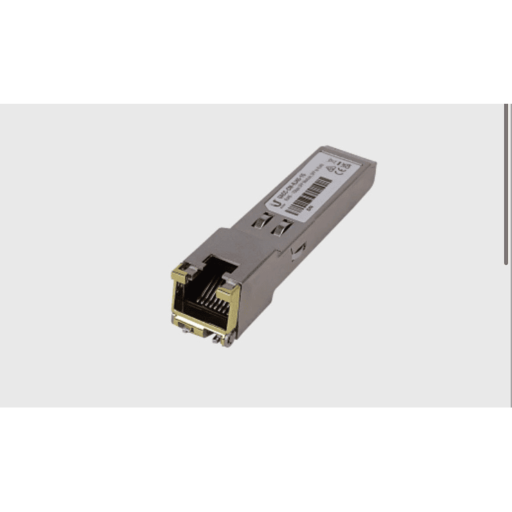 MODULO UBIQUITI SFP-COBRE 1-1000 UACC-CM-RJ45-1G 1