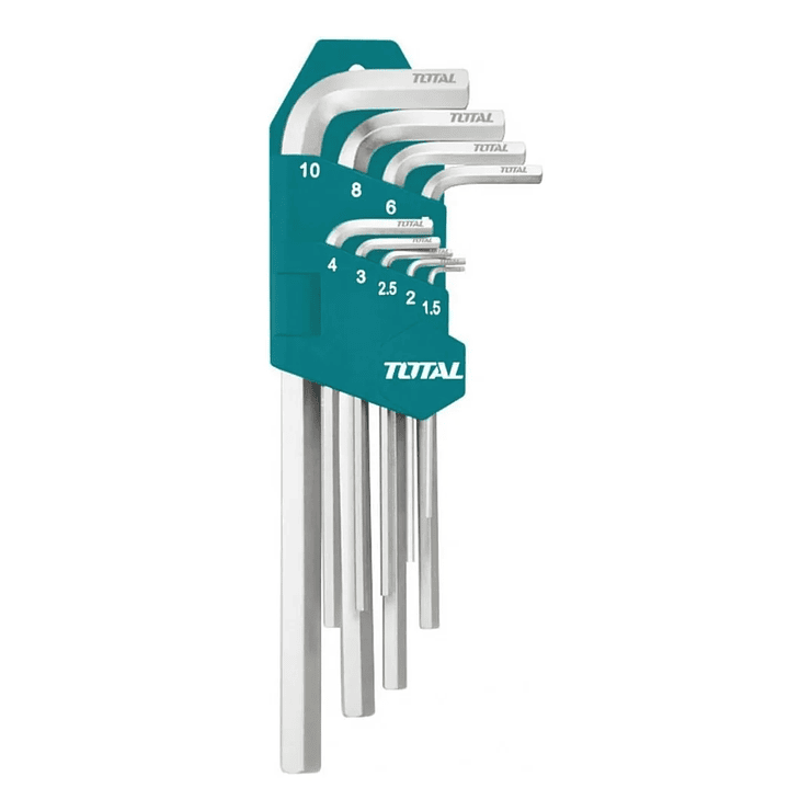 SET LLAVES ALLEN HEXAGONAL 9 PIEZAS   1