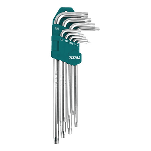 SET LLAVES TORX ESTRELLA 9 PIEZAS 