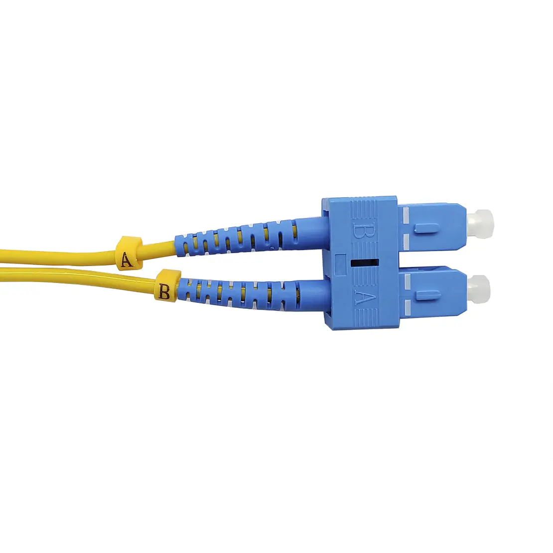 JUMPER LC-UPC / SC-UPC 1 METRO LSZH MONOMODO DUPLEX  3