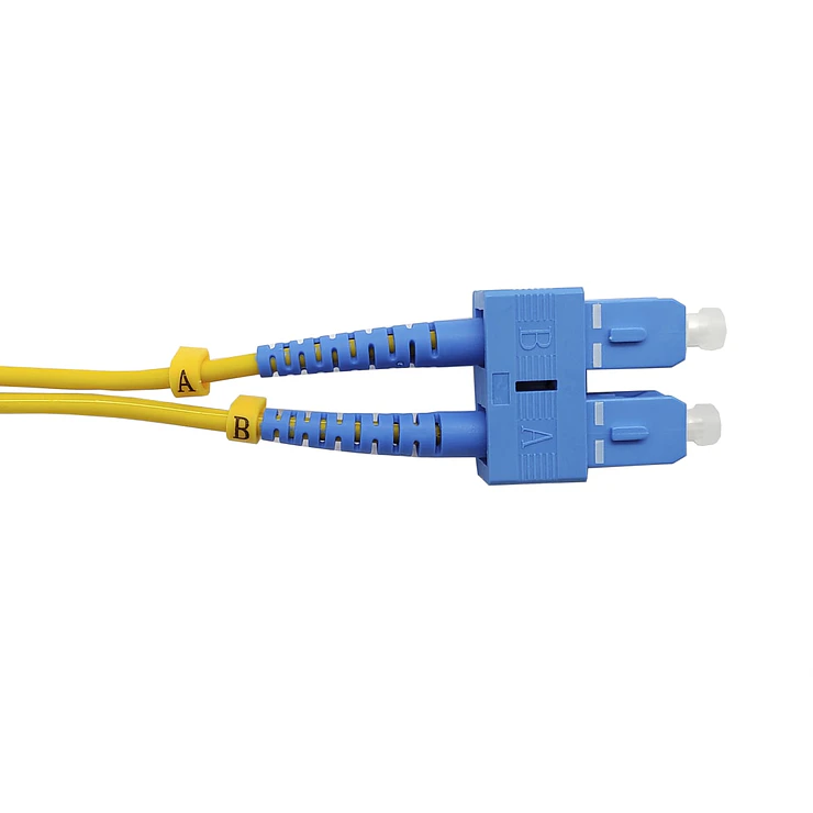 JUMPER LC-UPC / SC-UPC 1 METRO LSZH MONOMODO DUPLEX  3