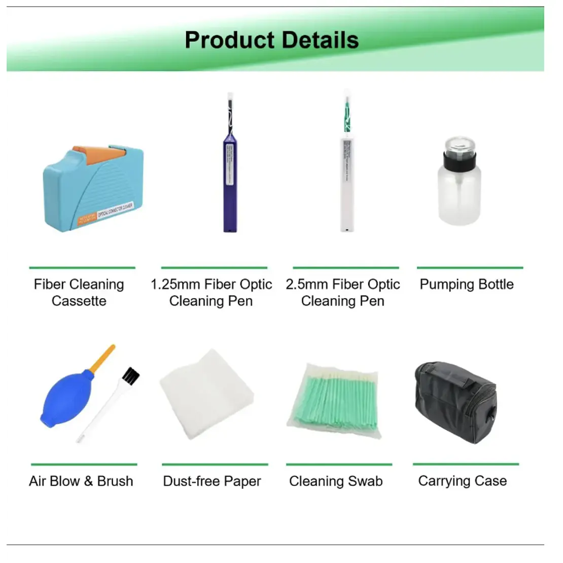 KIT LIMPIEZA FIBRA OPTICA  3