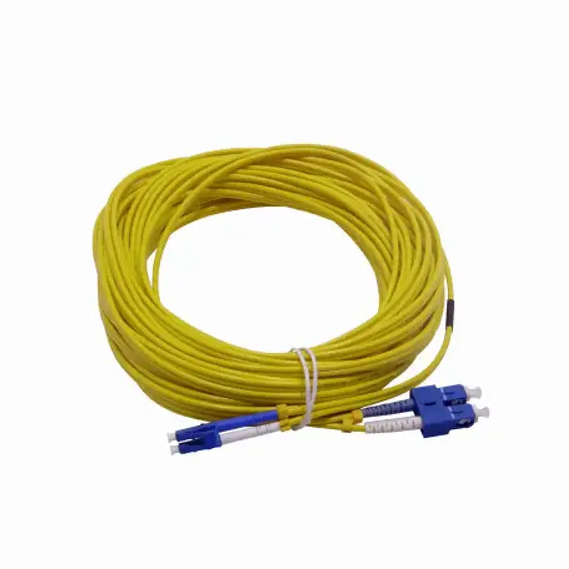 JUMPER LC-UPC / SC-UPC 15 METROS LSZH MONOMODO DUPLEX  1