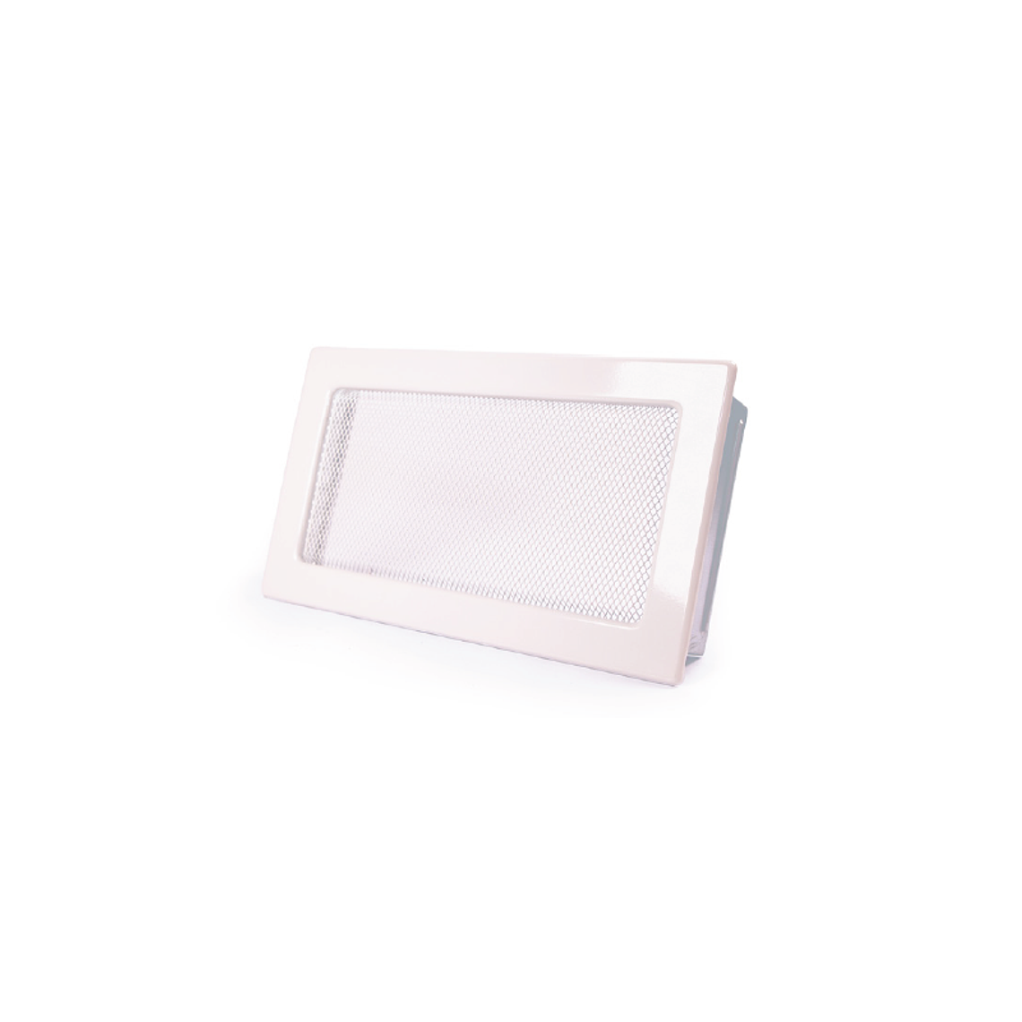 Grelha Ventilação Aro Branco 1