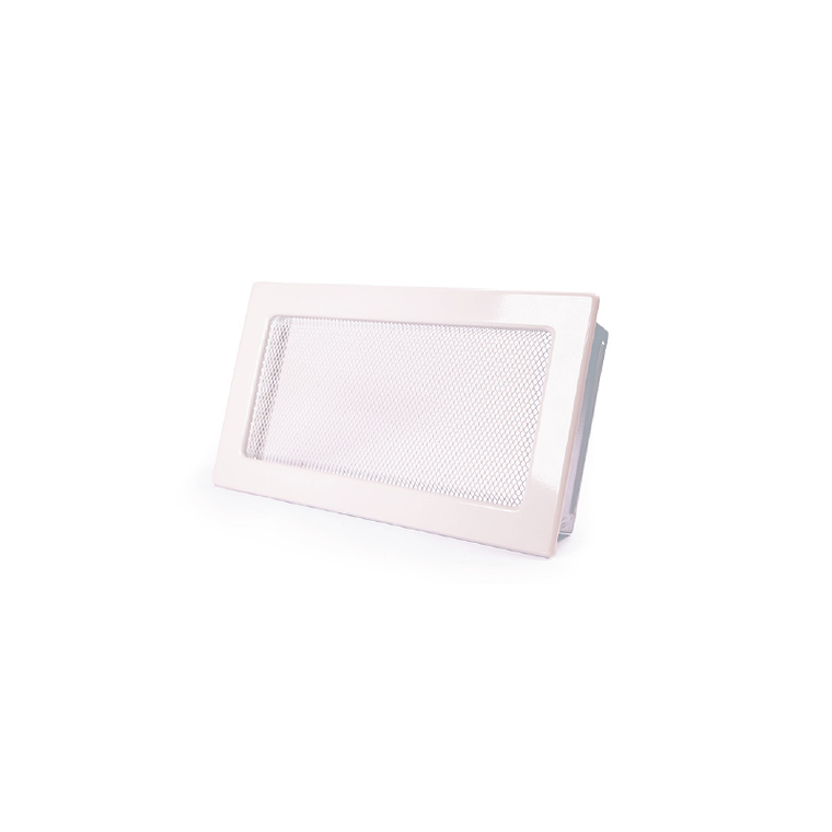 Grelha Ventilação Aro Branco 1