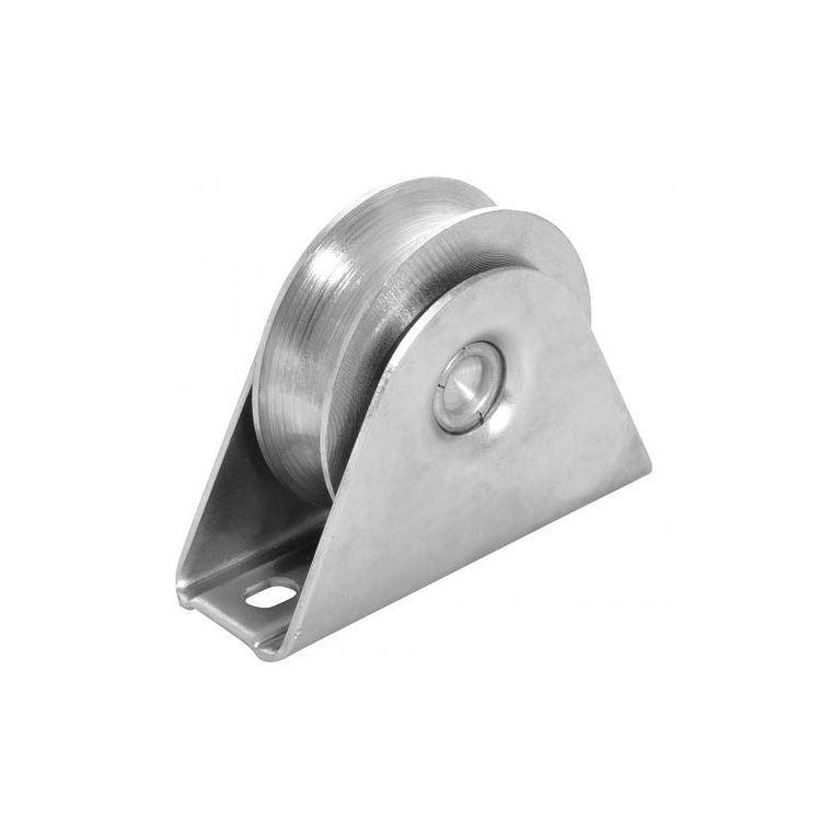 Roda Portão Suporte Triangular U 1