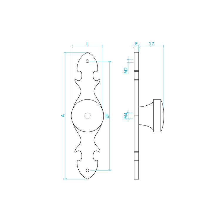 Puxadores para Móveis 152 2