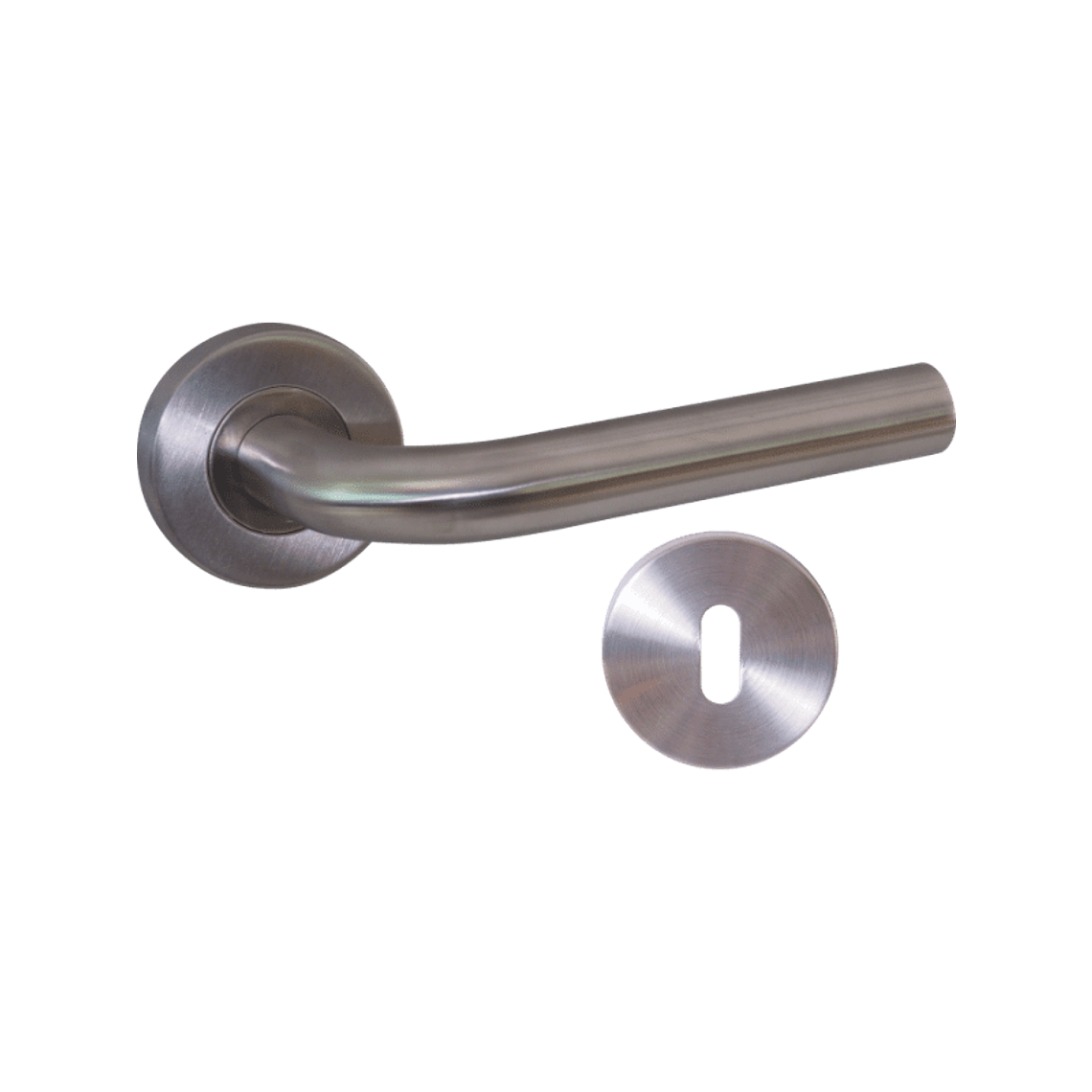 Par Puxadores em Inox Curvo - 4005 1