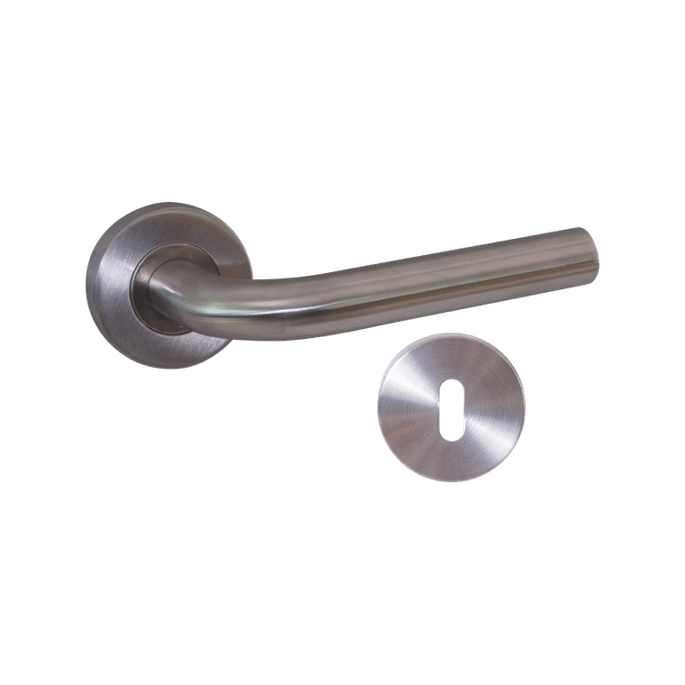 Par Puxadores em Inox Curvo - 4005 1