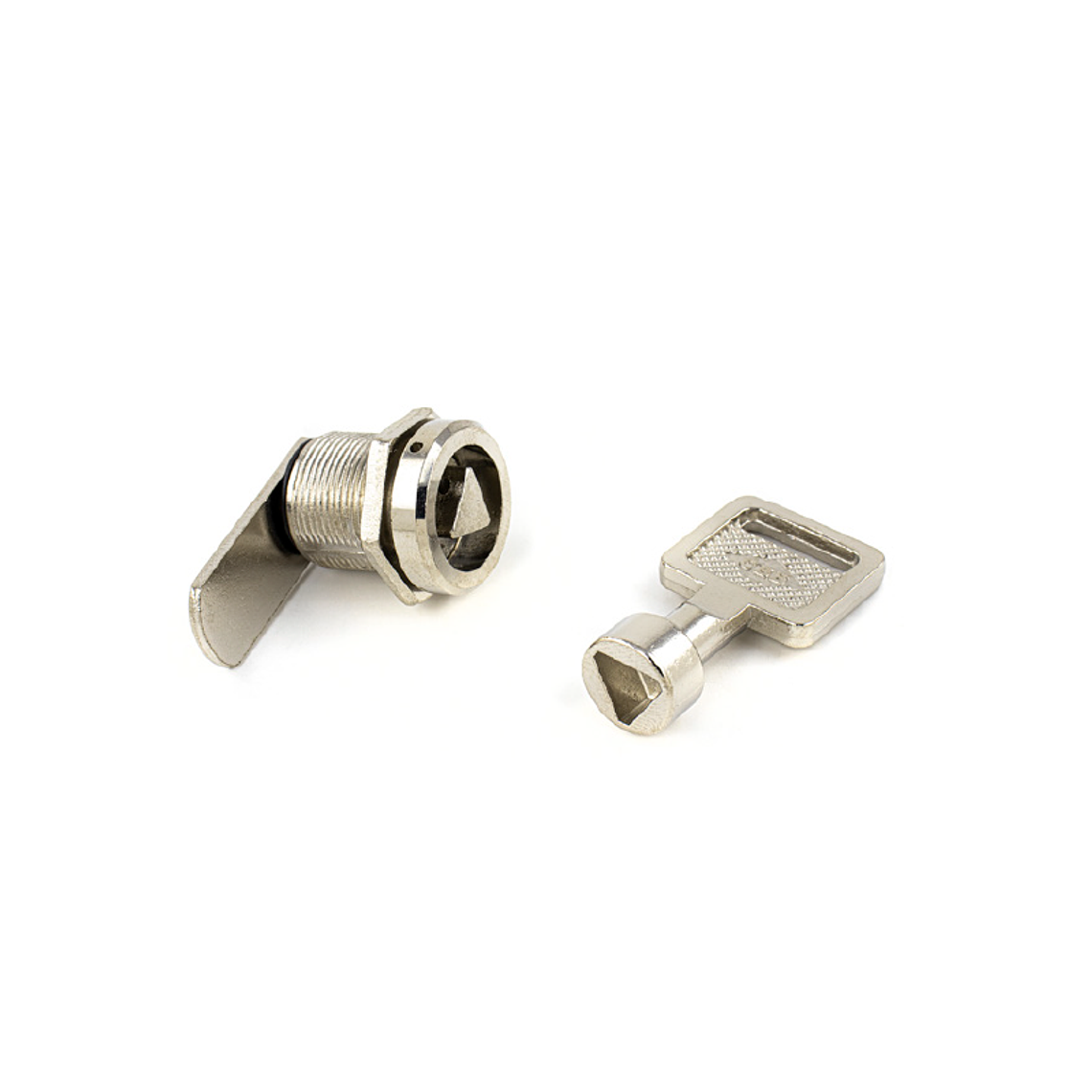 Fechadura Triangular Cromada 1