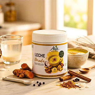 Leche Dorada Golden Milk | Con Cúrcuma e Inulina | Alys Natural