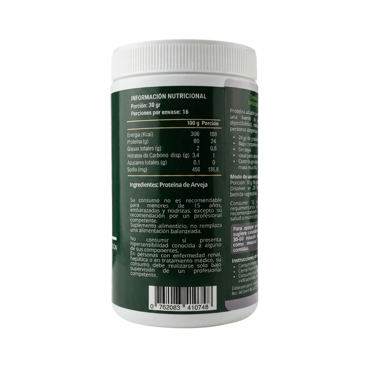 Aislado de Proteína de Arveja 500 g OW Nutrition 3