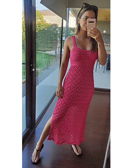 Vestido Tejido Tacila Rosado