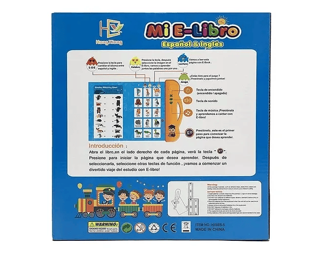 Libro Electrónico Bilingue Para Niños