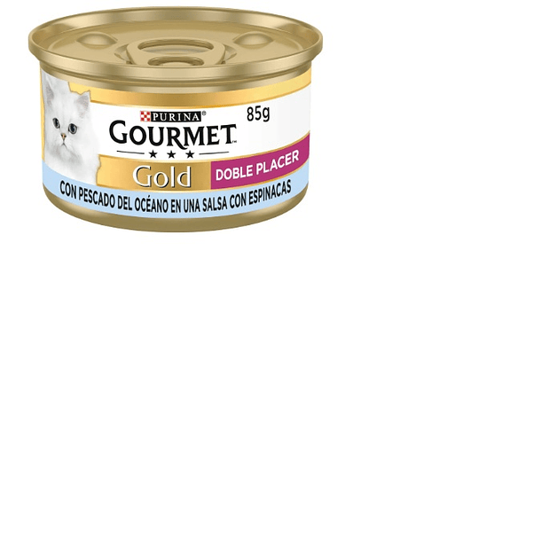 GT HÚMIDA GOURMET GOLD DUO PEIXE OCE 85G